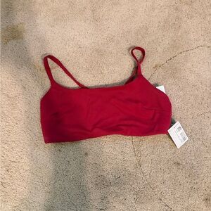Lululemon Wunder train strappy racer bra C/D cup